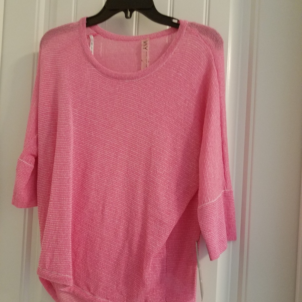 Andrew Marc New York Oversized Top 3/4 Sleeves S